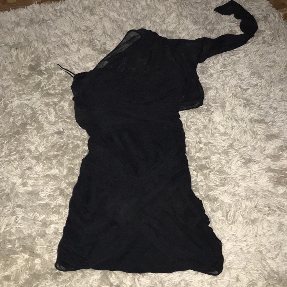 Blaque label one sleeve dress